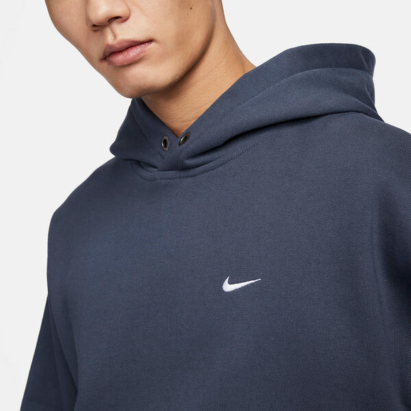 Толстовка спортивная одежда соло swoosh пуловер толстовка с капюшоном Nike, синий — фото 2