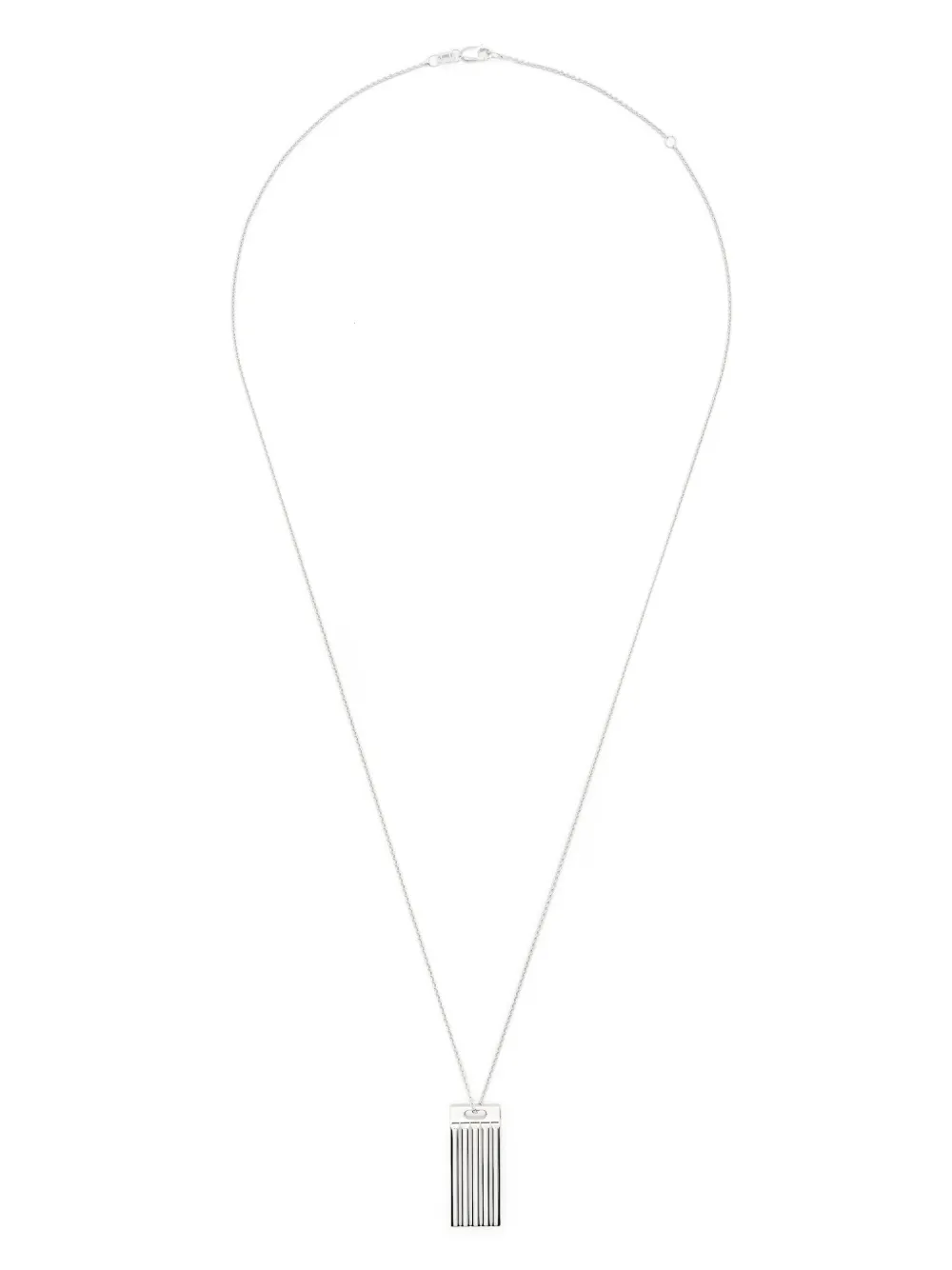 

Sterling silver 8g Gordon pendant necklace Le Gramme, серебряный