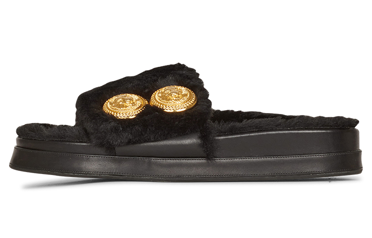 BALMAIN Сланцы TAM Slide женские black
