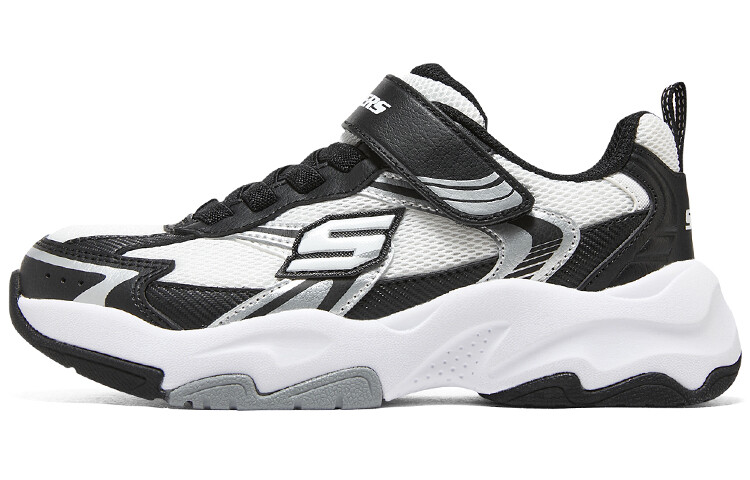 

Детские кроссовки GS Low-top Black/White Skechers, черный/белый