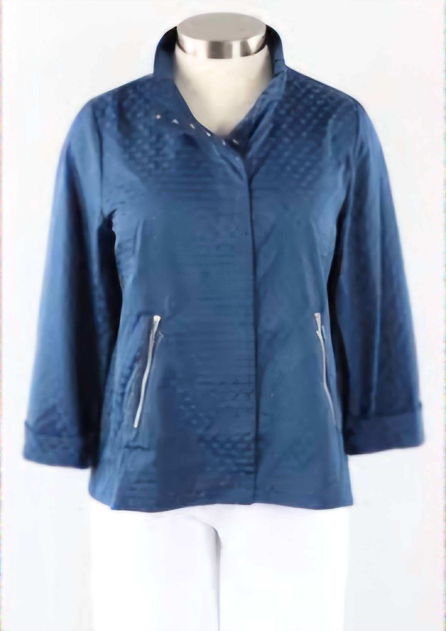 

Городская куртка в горох из парашютной ткани цвета Navy Liv by Habitat