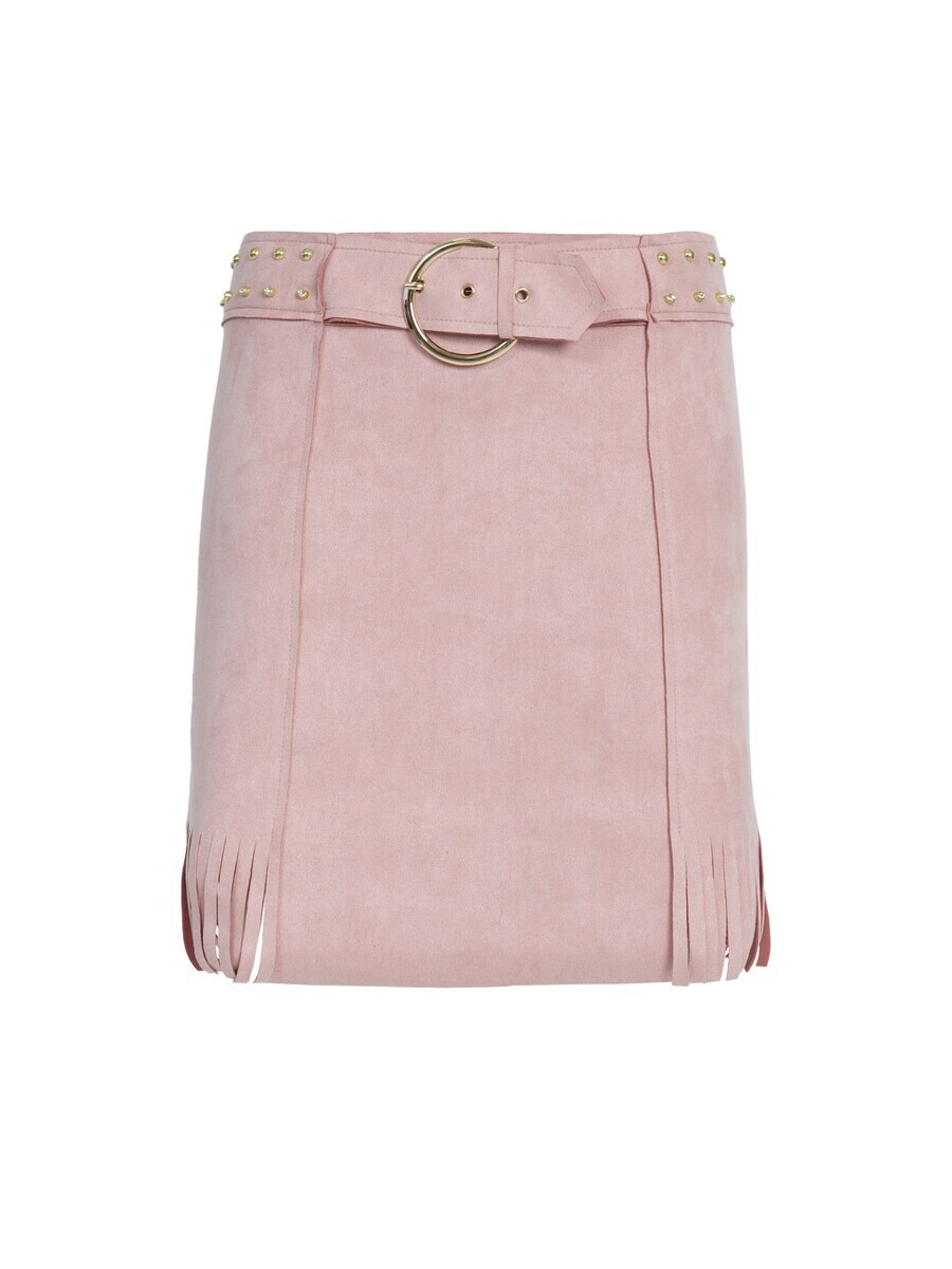 

Кожаная юбка Influencer Skirt, розовый