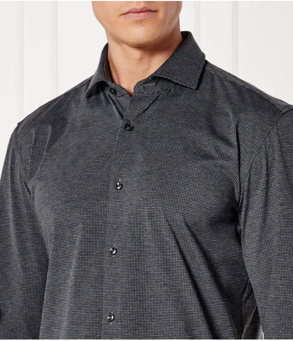 Футболка P-HANK-spread-C1-222 slim fit Boss, серый — фото 4
