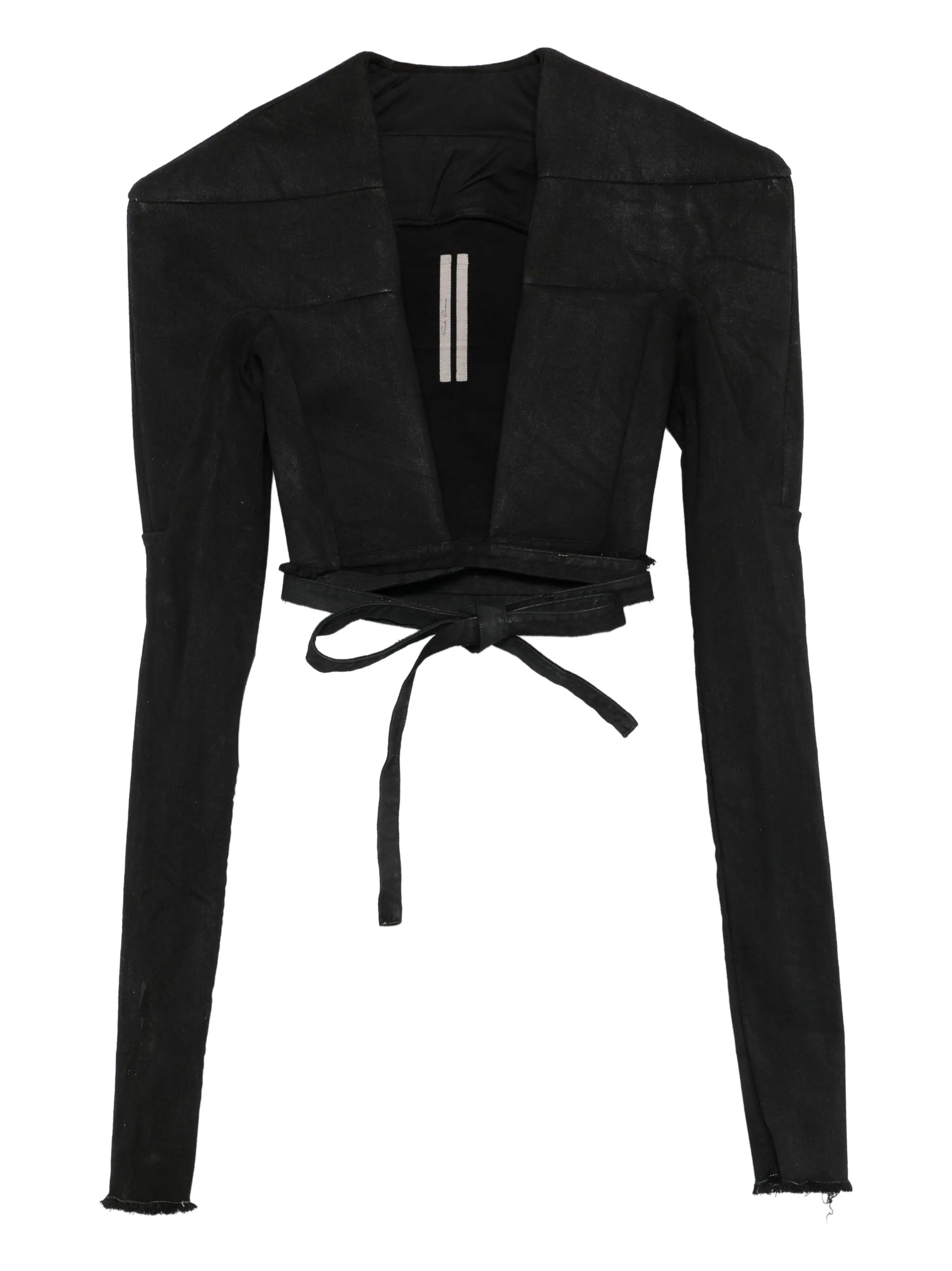 

Жакет с завязками Rick Owens, черный