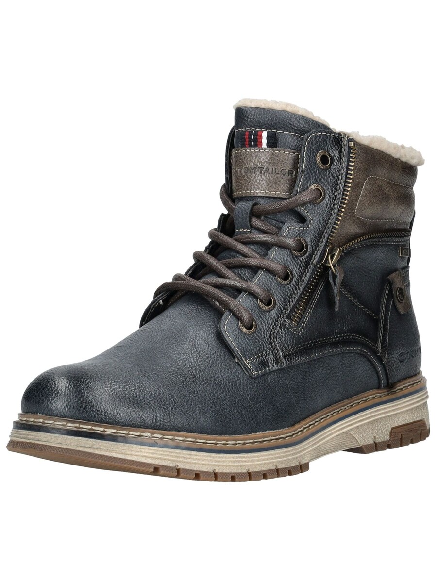 

Ботинки на шнуровке TOM TAILOR, Navy