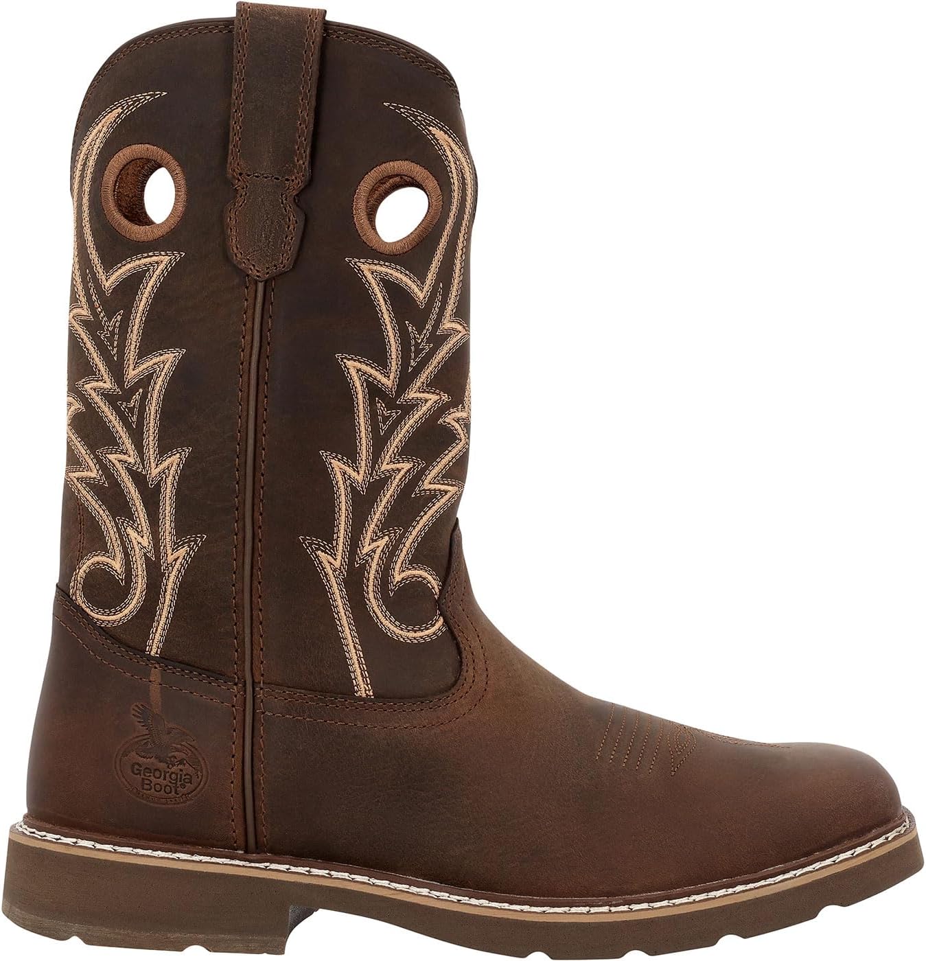 

Рабочие ботинки Georgia Boot Core 37 11 в стиле вестерн, надеваемые через голову, коричневый