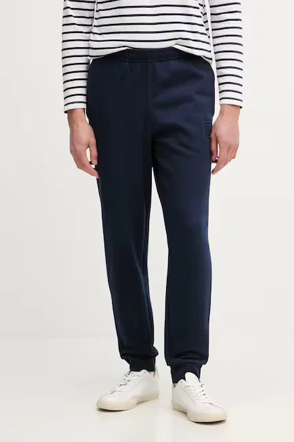 Спортивные штаны хлопковые Lacoste, синий