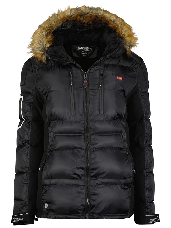

Пуховик Geographical Norway Bersil, черный