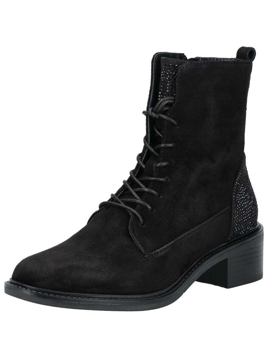 Ботильоны на шнуровке Regarde le Ciel Lace-Up Ankle Boots, черный