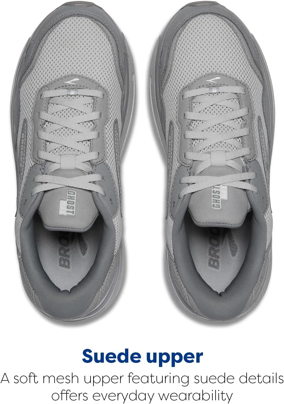 Мужские кроссовки Brooks Ghost Max 2, Primer Grey Oyster Alloy — фото 4