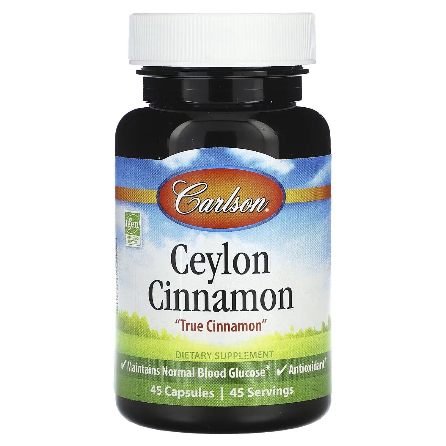 

Цейлонская корица, 45 капсул Carlson