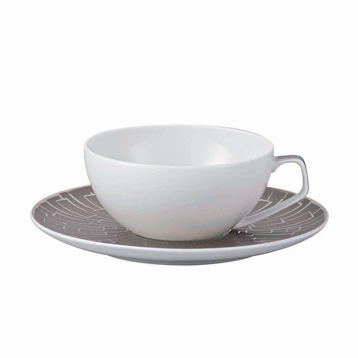 

Rosenthal Tac 02 Skin Platinum Комби-блюдце, серебряный
