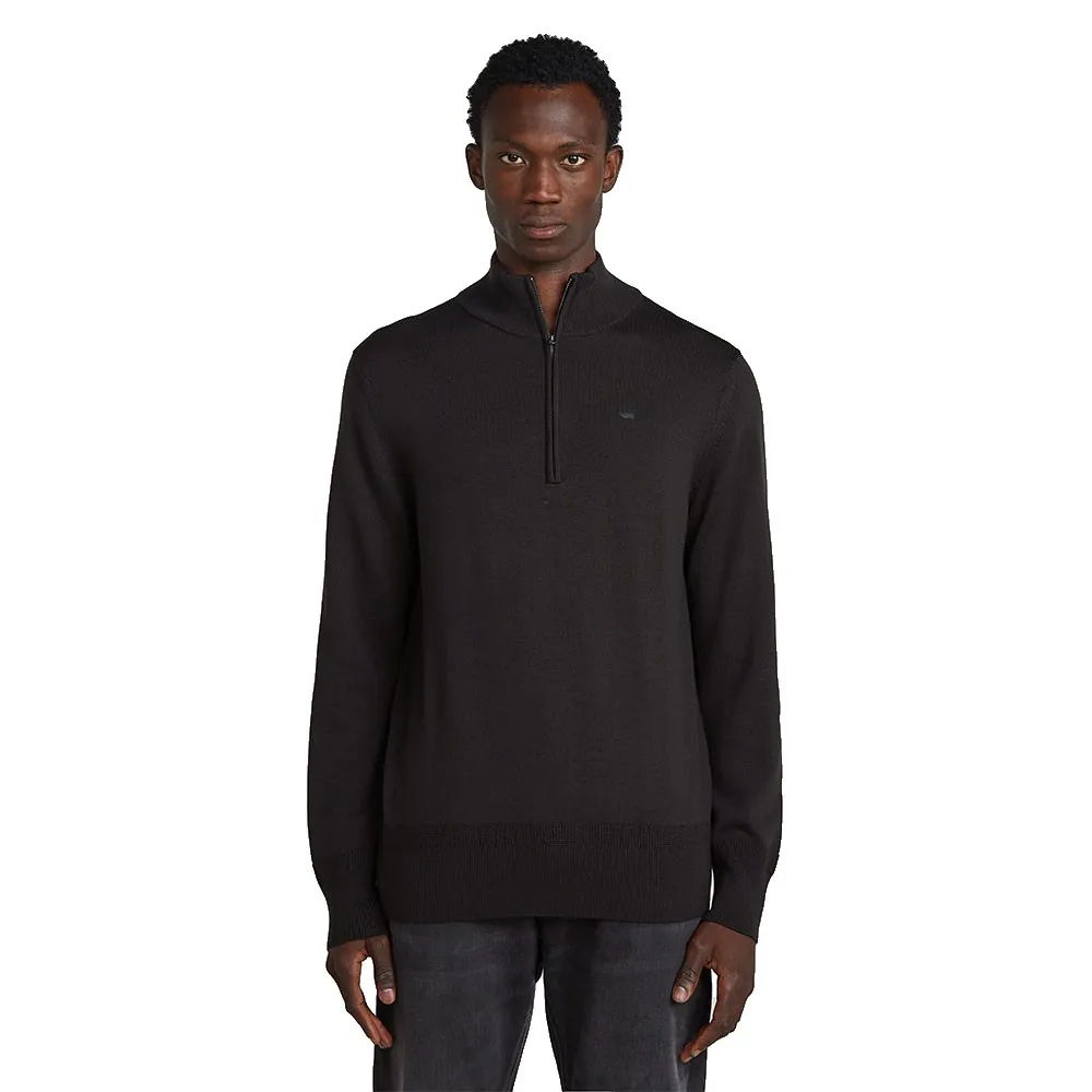 

Свитер G-Star Premium Core с половинной молнией, черный