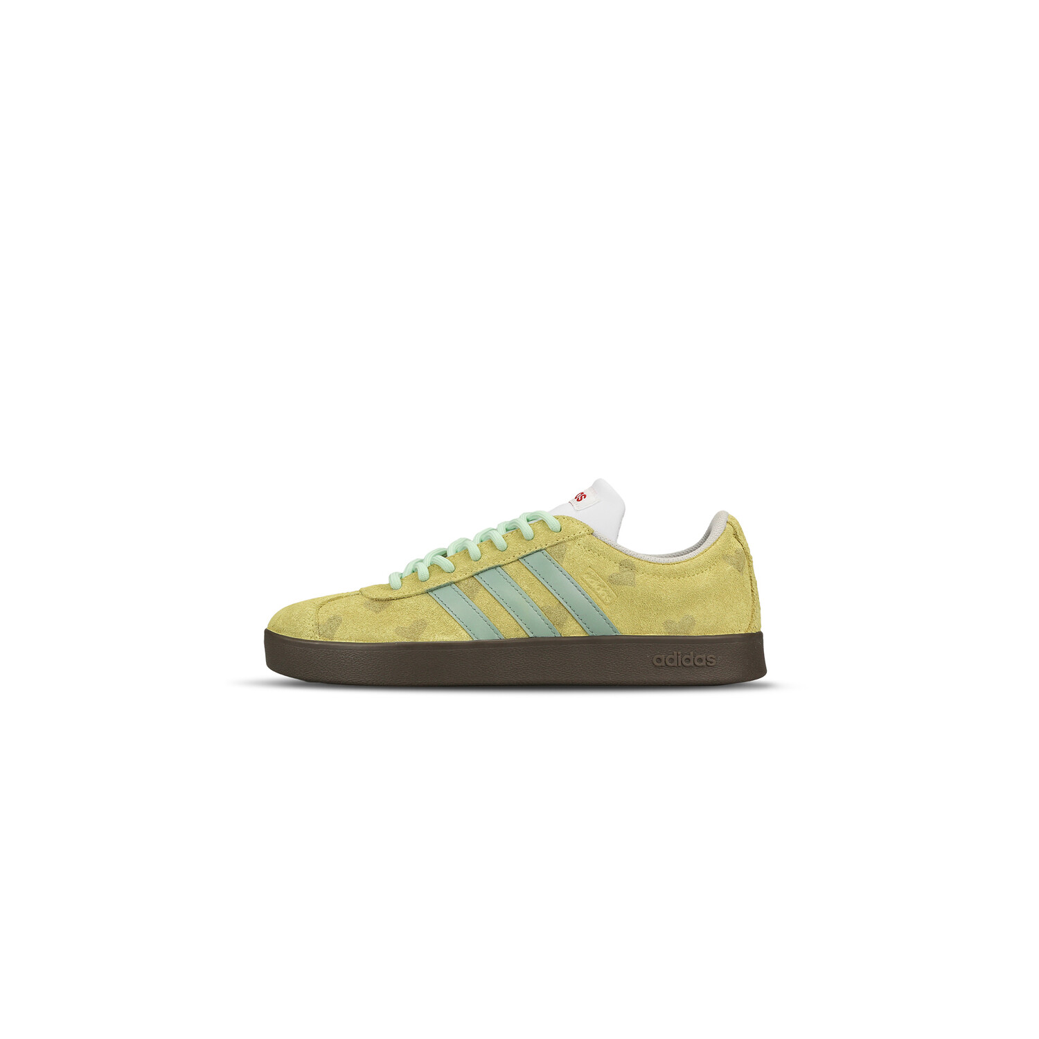 

Кроссовки adidas neo Vl Court Classic Skateboarding Shoes Unisex Low-top Green/yellow/brown, зеленый/желтый