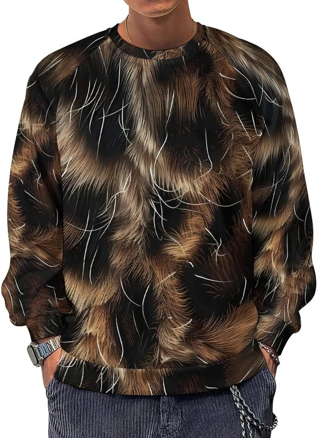 

Желтый свитшот мужской с длинным рукавом Bulcli