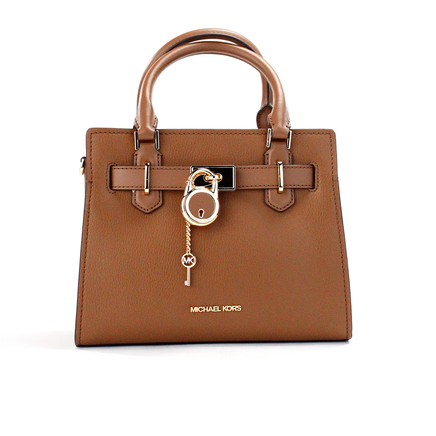 

Сумка-портфель через плечо Hamilton Small Luggage Grained Leather Michael Kors