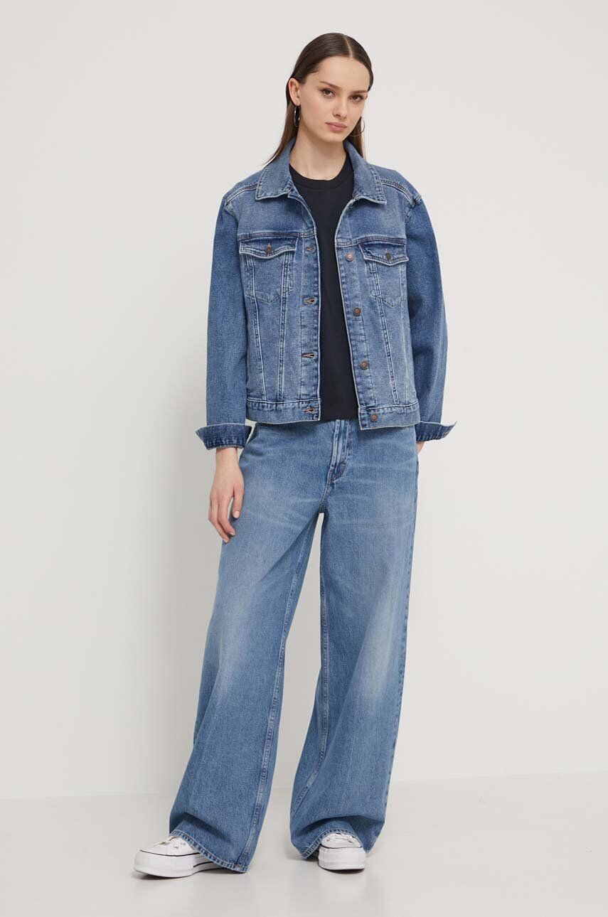 

Джинсовая куртка Hollister Co., синий