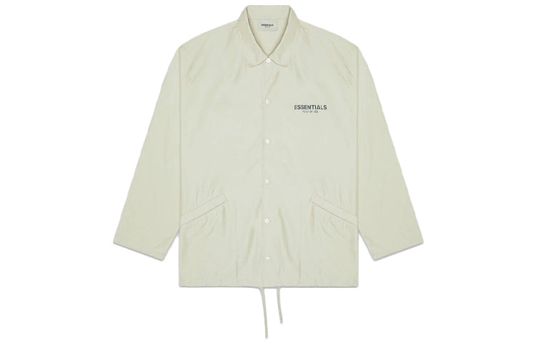 Куртка Fear of God Essentials FW20 Coach Jacket Sage, зеленый — фото 2