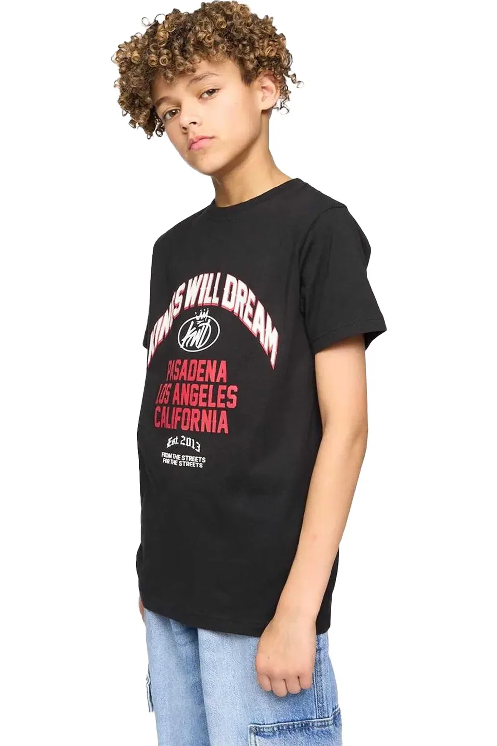 Футболка с принтом Kings Will Dream, черный