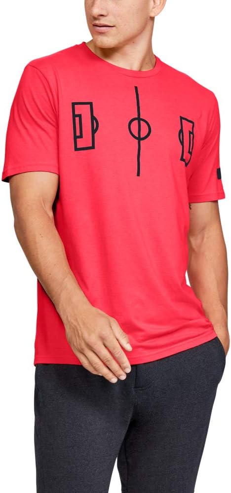 

Мужская полевая футболка Under Armour с коротким рукавом, Beta (628)/Black