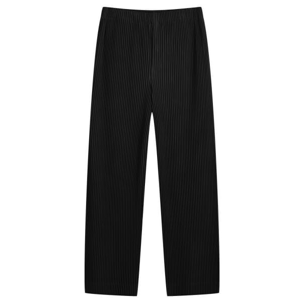 

Узкие брюки со складками Homme Plissé Issey Miyake, черный