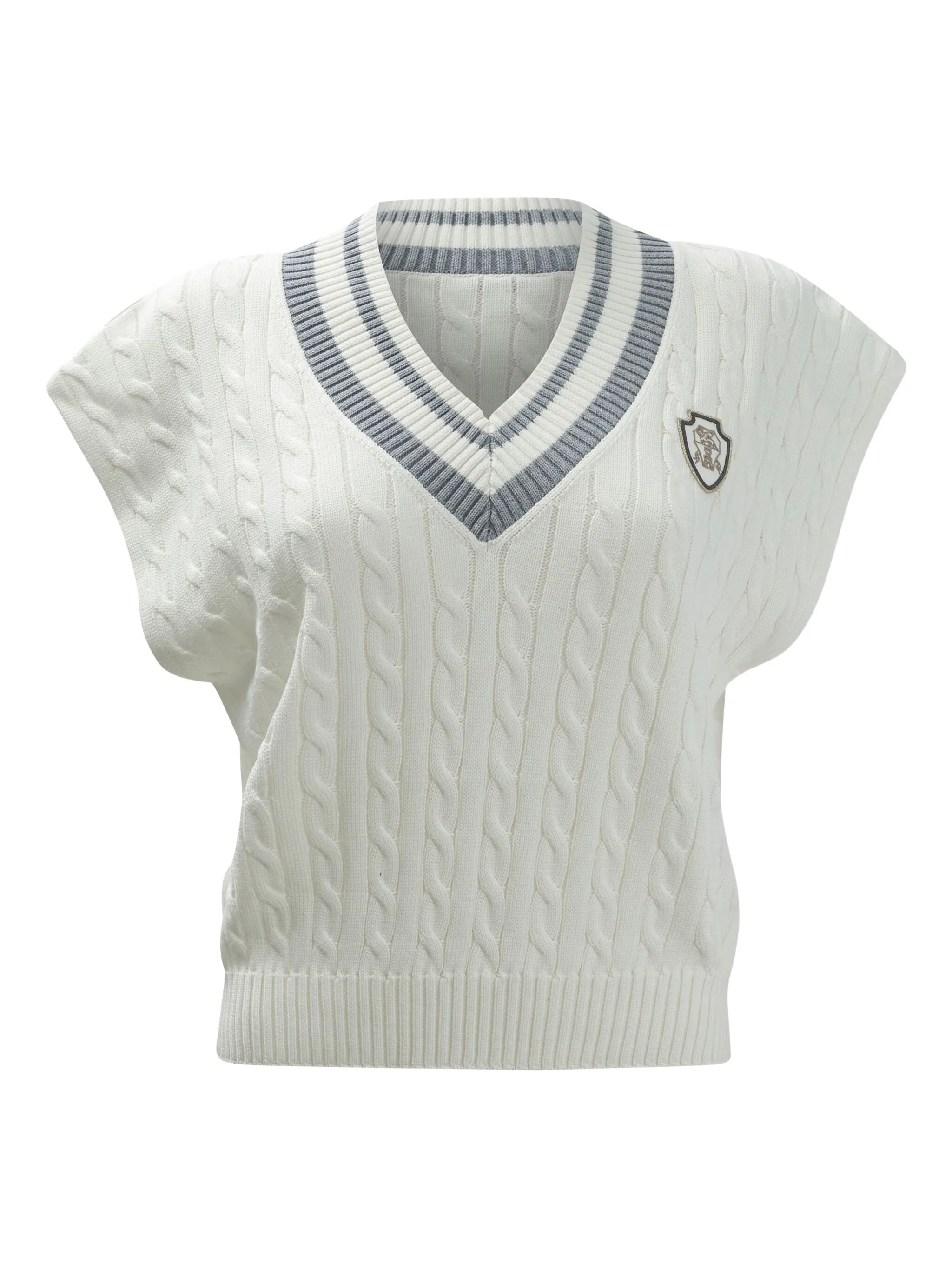 

Топ фактурной вязки Brunello Cucinelli, белый