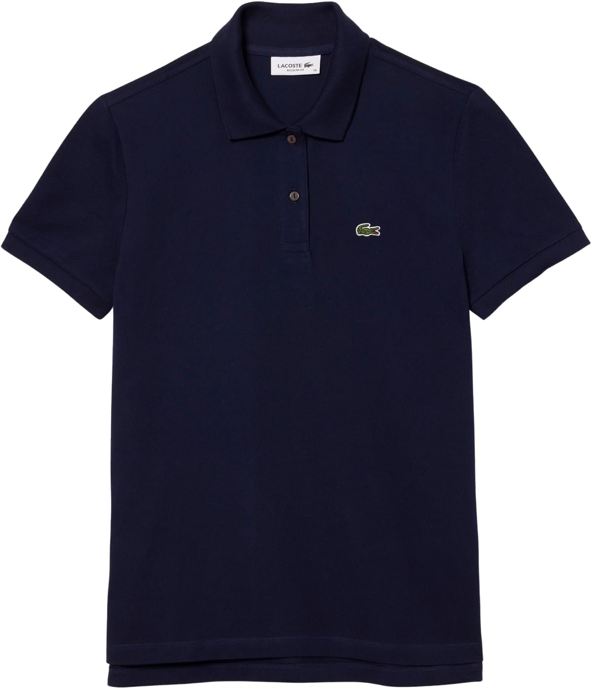 Футболка поло Lacoste Petit Piqué, Navy Blue — фото 4