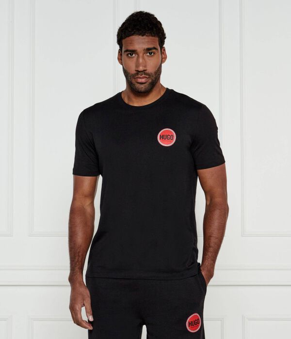 

Футболка данэтчорб Regular fit Hugo, черный