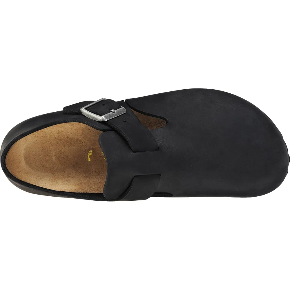 Лоферы Birkenstock London Leoi узкие, черный — фото 3