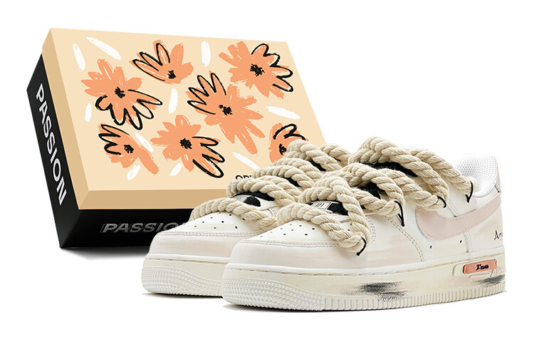

Кроссовки для скейтбординга Air Force 1 женские, низкие, черный Nike
