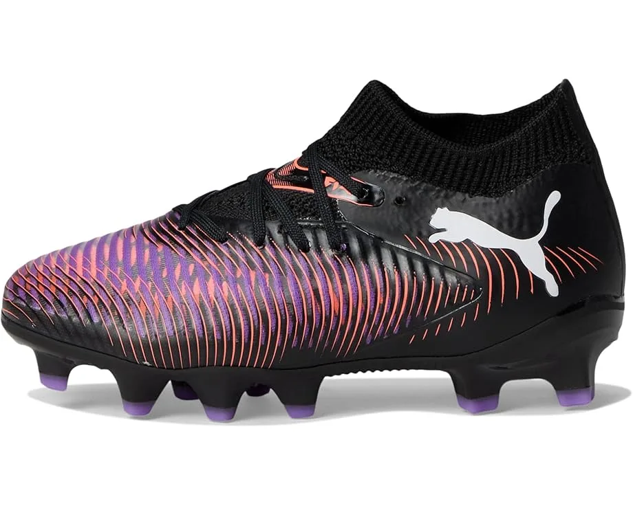 Кроссовки PUMA Kids Future 8 Pro Firm Ground/Artificial Ground (Little Kid/Big Kid), PUMA Black/PUMA White/Glowing Red — фото 4