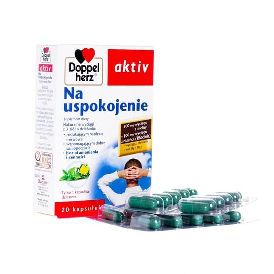 

Doppelherz актив, Добавка для успокоения, 20 капсул