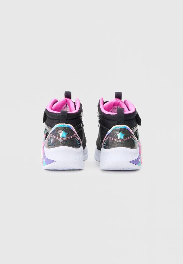 Высокие кроссовки unicorn chaser Skechers, Black Sparkle — фото 3