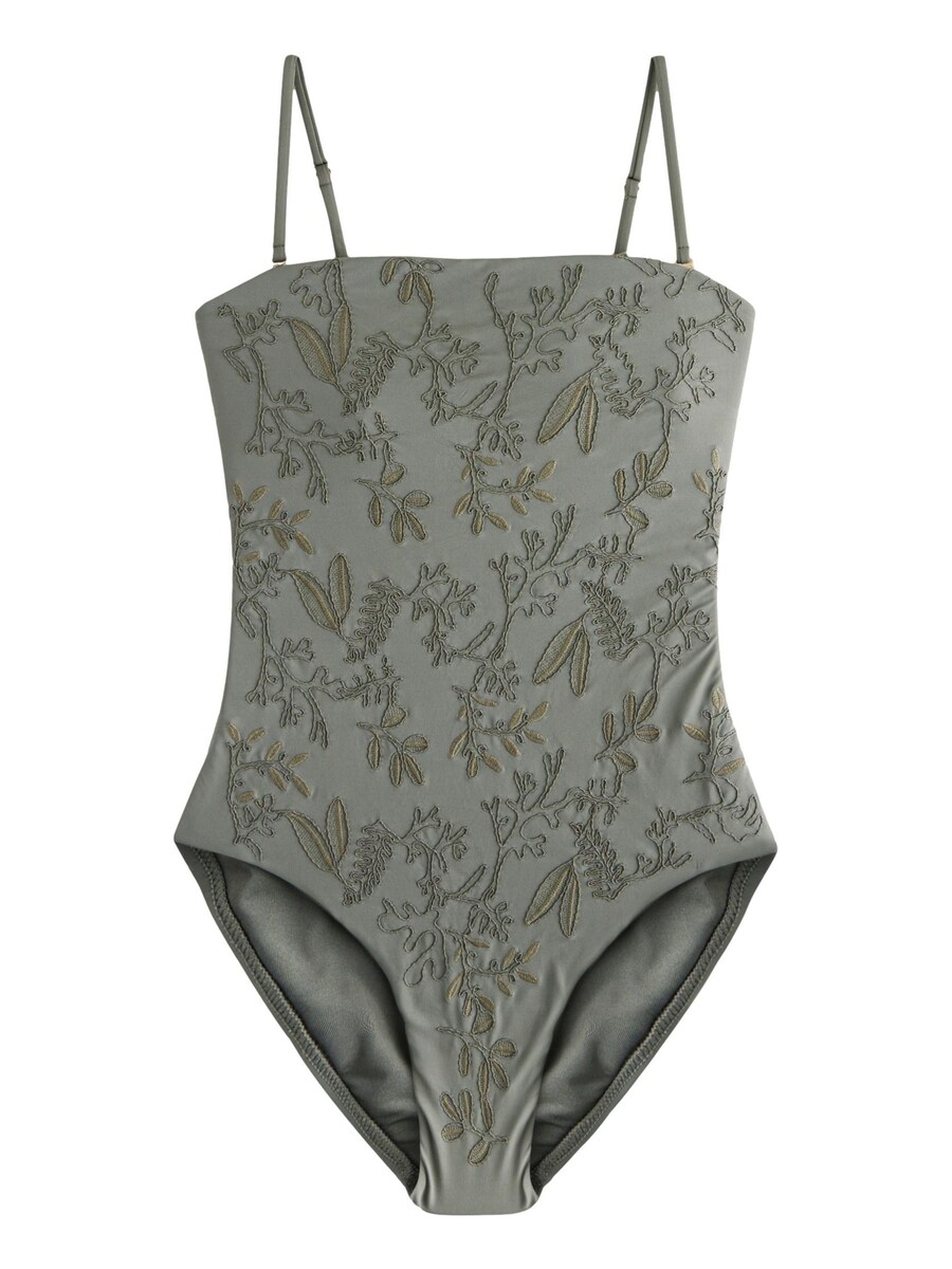 

Купальник бандо Next, цвет Grey/Khaki