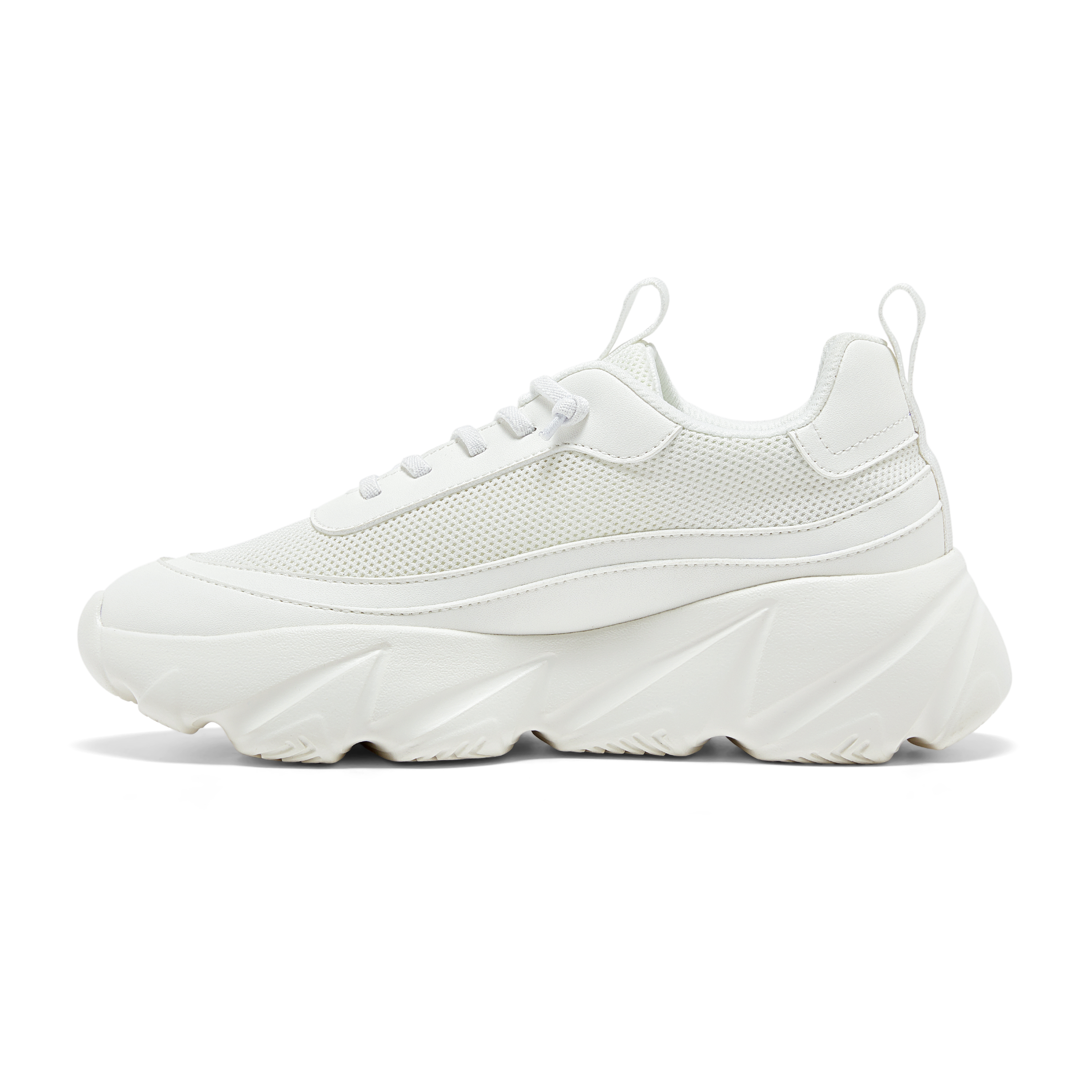 

Wind Realm 3 Mesh легкие, дышащие и нескользящие кроссовки low top chunky unisex DUOZOULU, [men's/women's]айвори белый