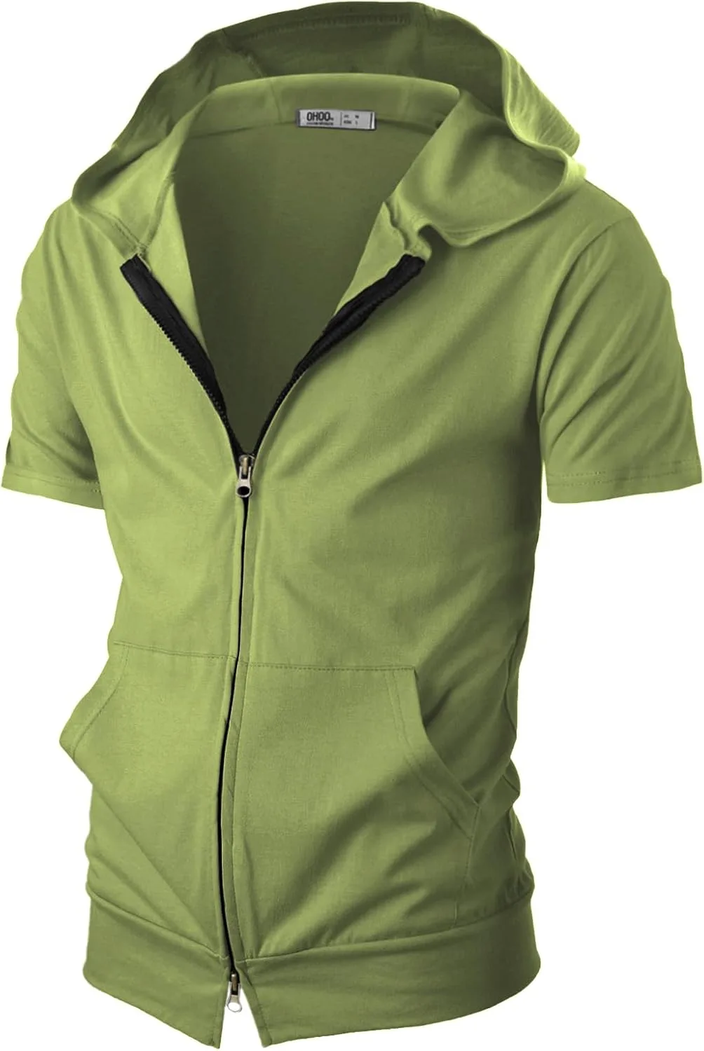 

Толстовка Ohoo мужская с коротким рукавом, легкая, 100% хлопок