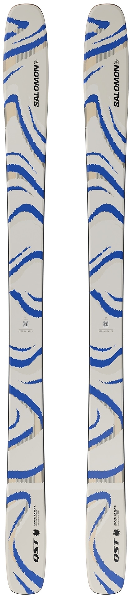 

Новые лыжи Salomon QST 106 Almond Milk 157 см, 2026 год