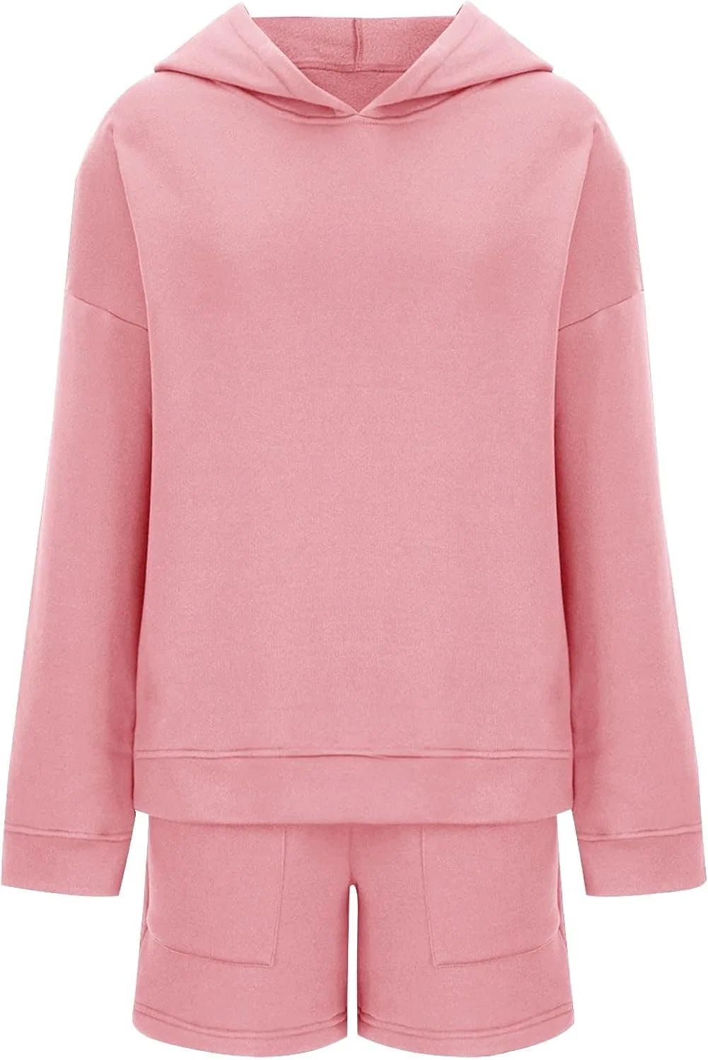 Спортивный костюм с шортами, бренд Generic, Pink — фото 2