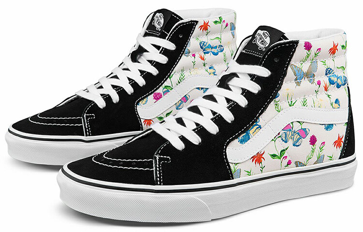 Кроссовки Vans Unisex SK8-Hi High-Top Sneakers Black/White