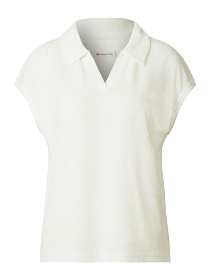 

Street One Футболка кремового цвета, Бежевый, Street One Футболка кремового цвета