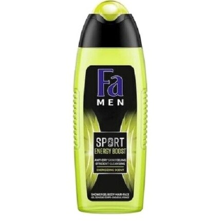 

Мужской гель для душа Sport Energy Boost 6 x 250 мл, Fa