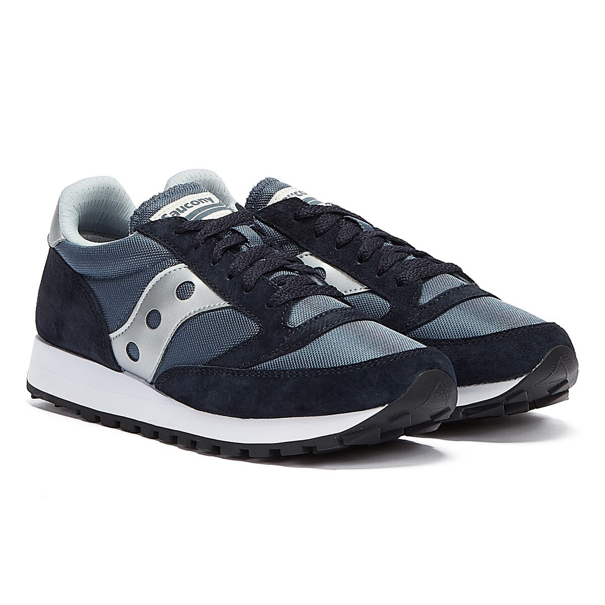 

Кроссовки jazz 81 серебристые Saucony, синий