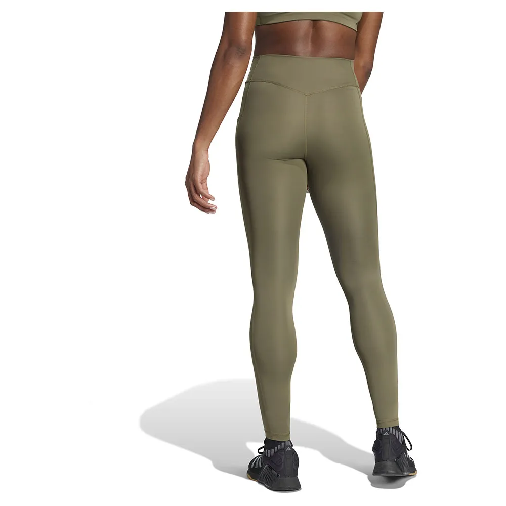 

Леггинсы adidas Optime Full Length, зеленый