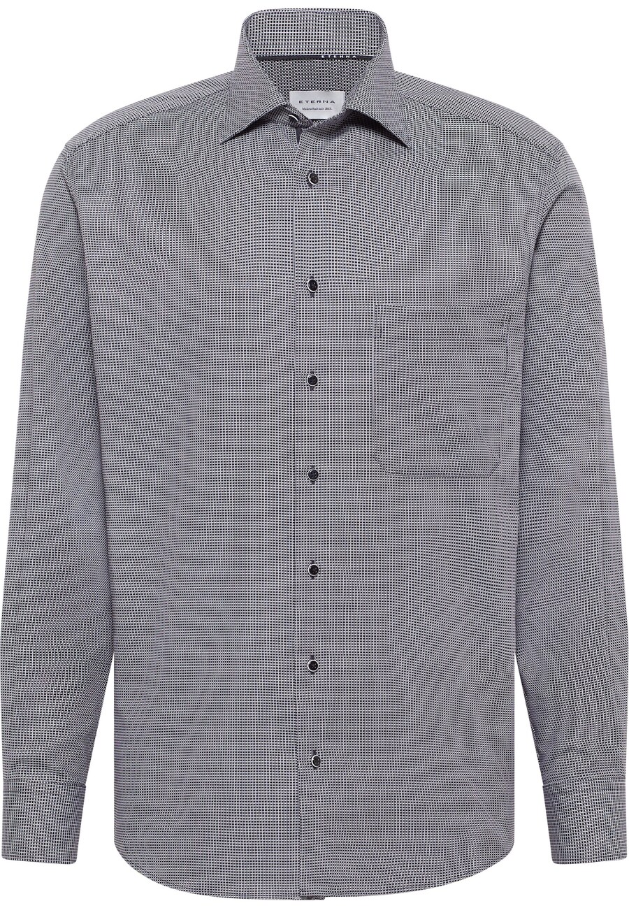 

Рубашка делового кроя Comfort fit ETERNA, черный