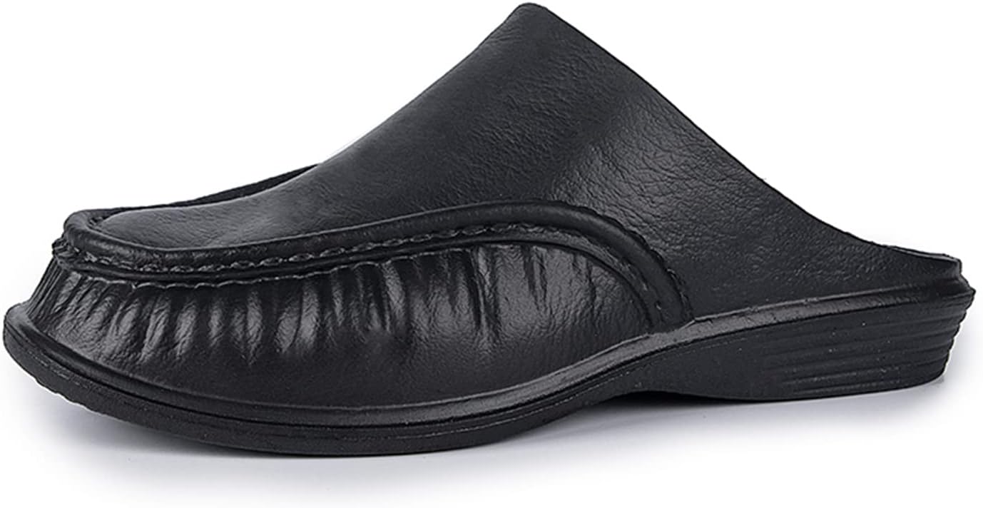 

Летние тапочки DRESER для мужчин, уличная обувь, нескользящие и износостойкие, с открытым носком, мужские пляжные сандалии, черный