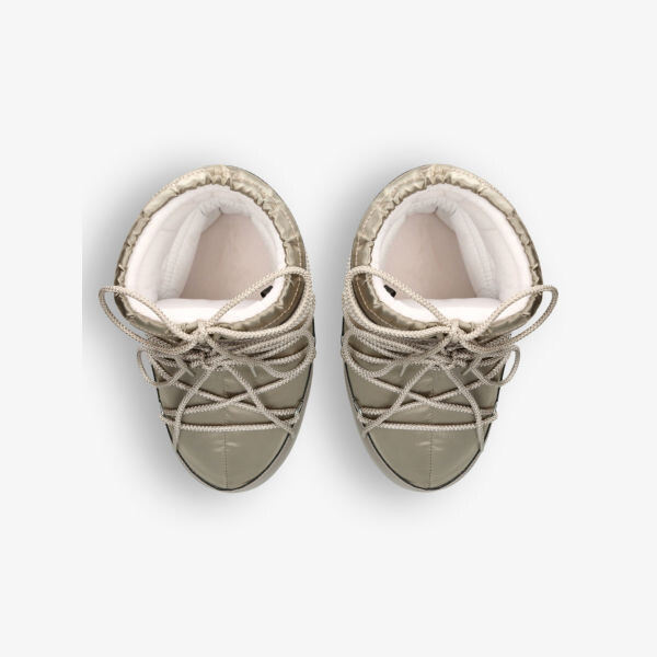 Тканые зимние ботинки Icon с брендовым принтом Moon Boot, желтый — фото 2