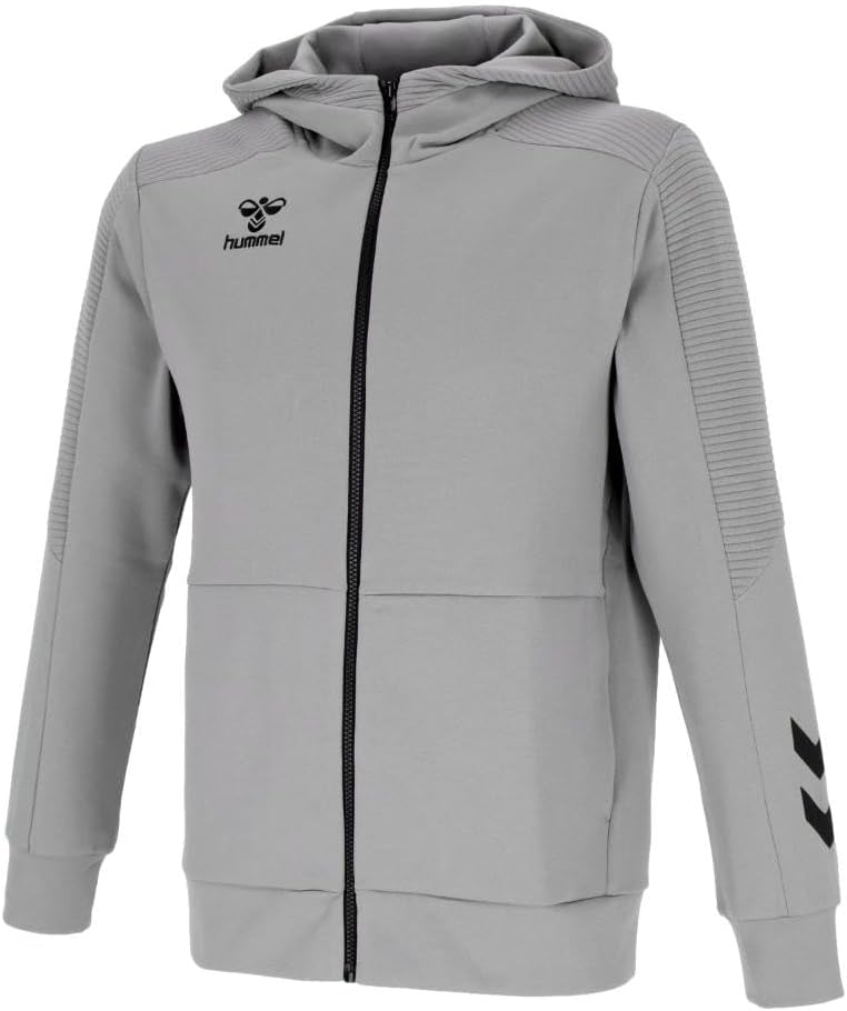 

Толстовка на молнии, унисекс, для взрослых Hummel, серый