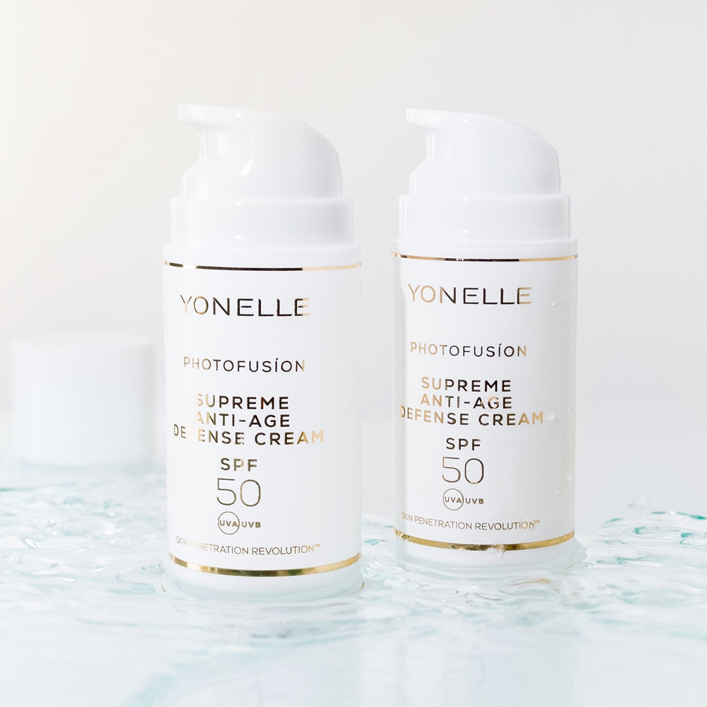 Антивозрастной солнцезащитный крем Photofusion spf 50 Yonelle, 30 мл — фото 3
