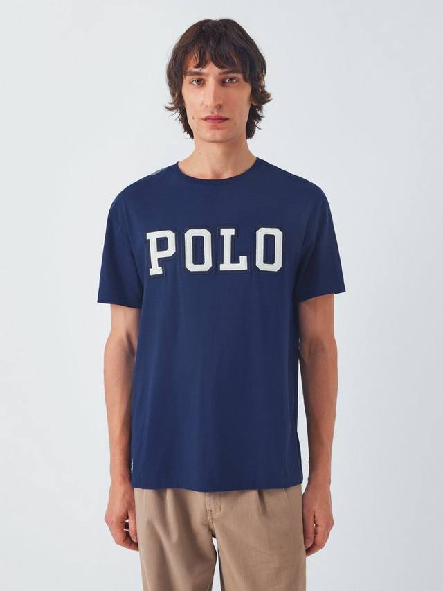 

Классическая поло футболка Varsity из хлопка Ralph Lauren, Newport Navy