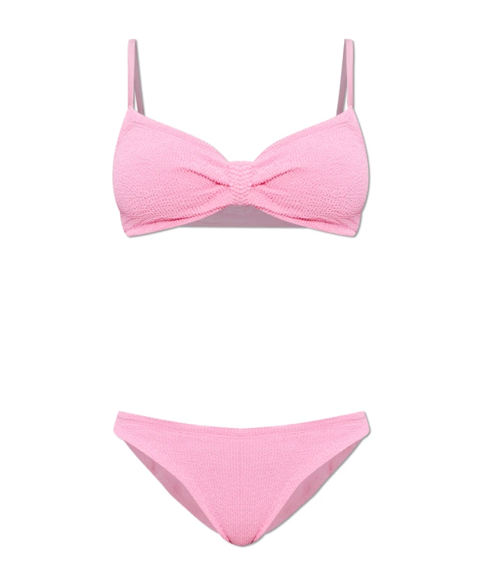 

Купальник Алисии из двух частей Hunza G, розовый